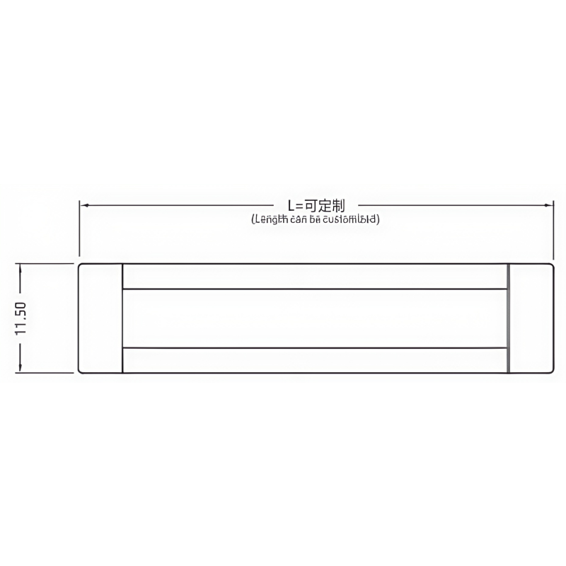 FW-L-1010B Recessed Mounted LED Linear Light