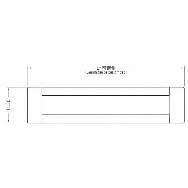 FW-L-1010C Recessed Mounted LED Linear Light