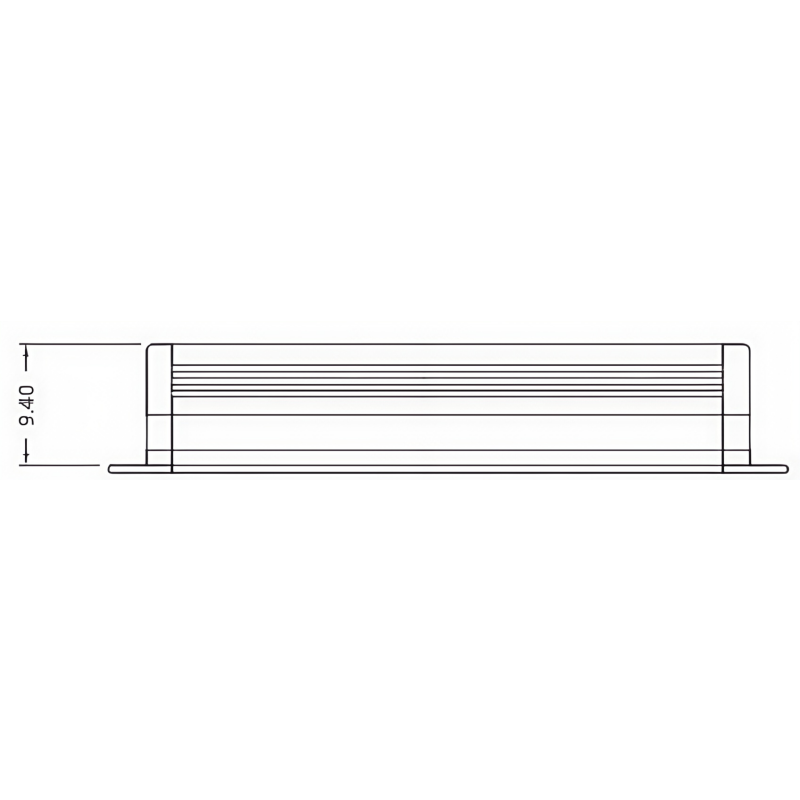 FW-L-1010C Recessed Mounted LED Linear Light