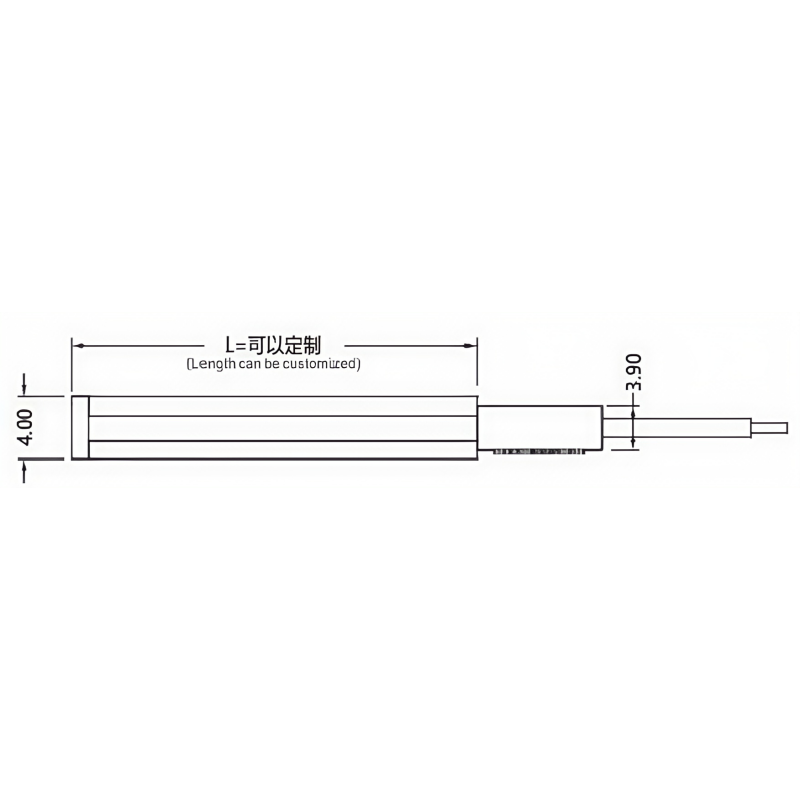 FW-S-0410A Recessed Mounted Silicone LED Neon Strip Light