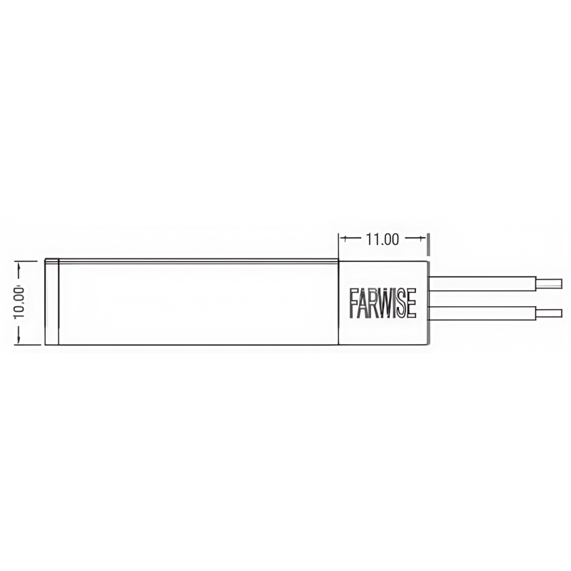 FW-S-0410A Recessed Mounted Silicone LED Neon Strip Light