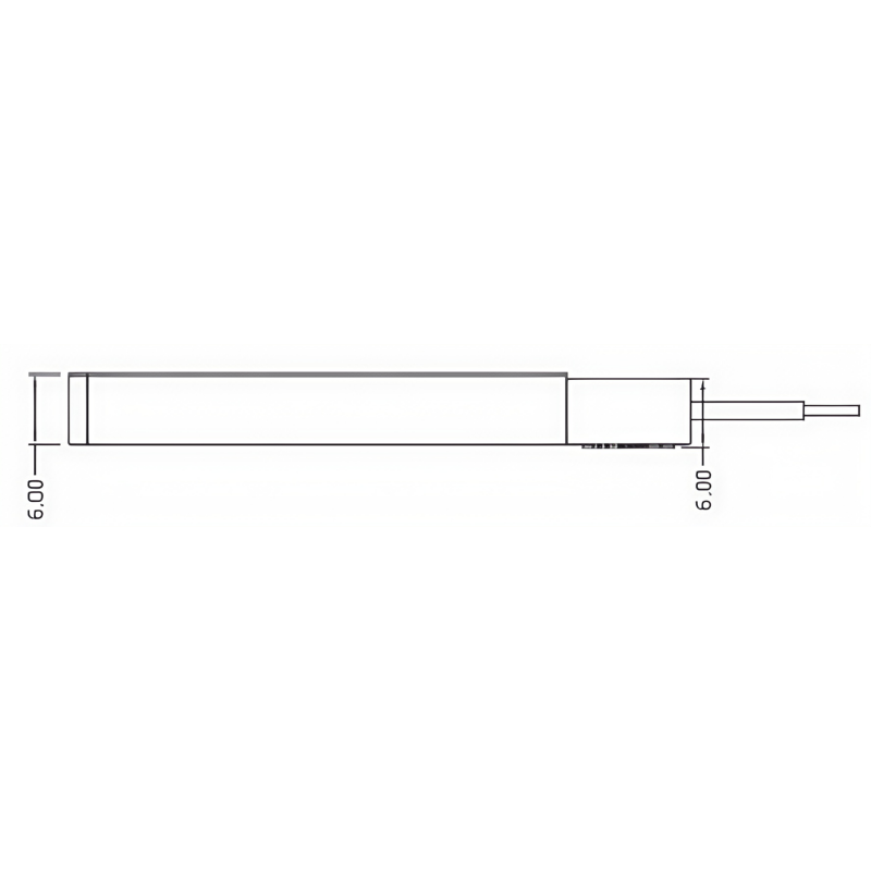 FW-S-0606B Recessed Mounted Silicone LED Neon Strip Light