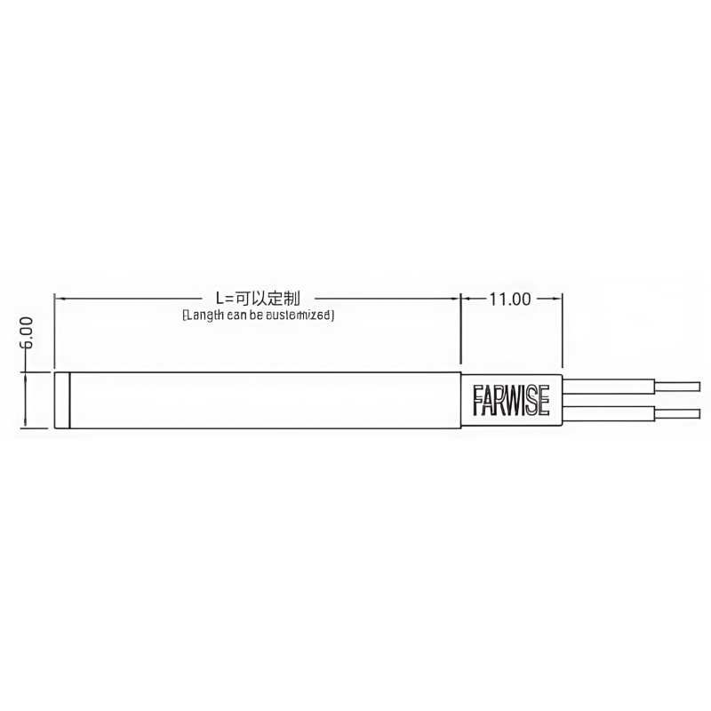 FW-S-0606B Recessed Mounted Silicone LED Neon Strip Light