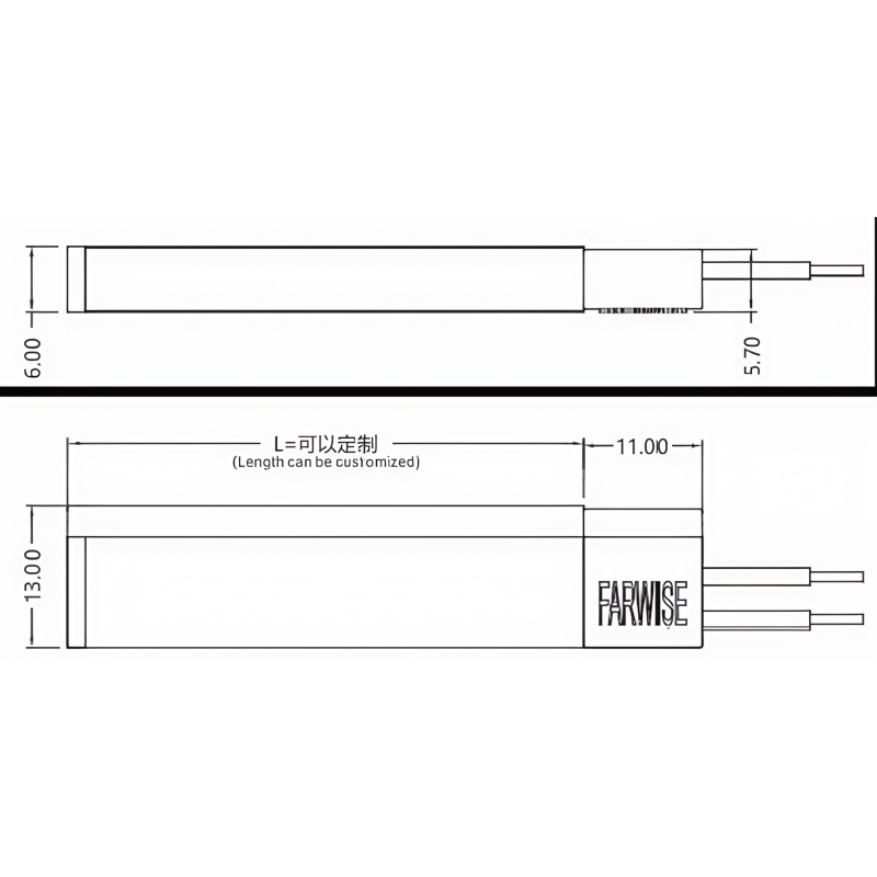 FW-S-0613B Recessed Mounted Silicone LED Neon Strip Light