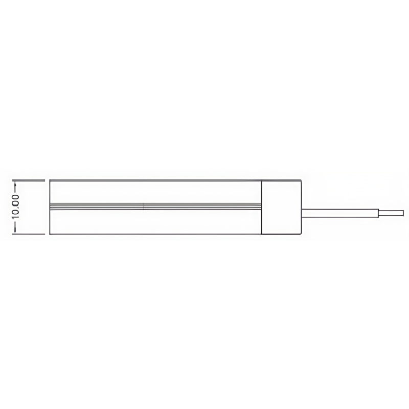 FW-S-1010B Recessed Mounted Silicone LED Neon Strip Light