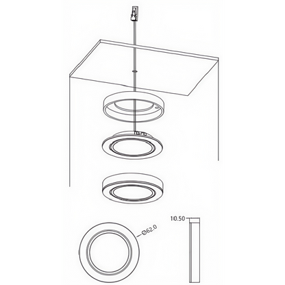 FW-L-6010A Surface Mounted LED Downlight
