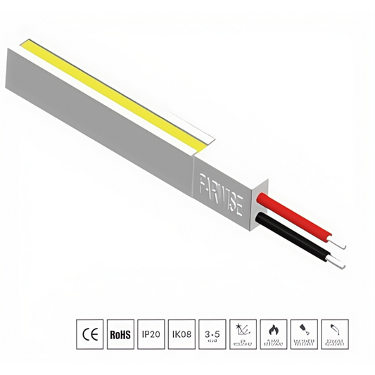 FW-S-0408A Recessed Mounted Silicone LED Neon Strip Light