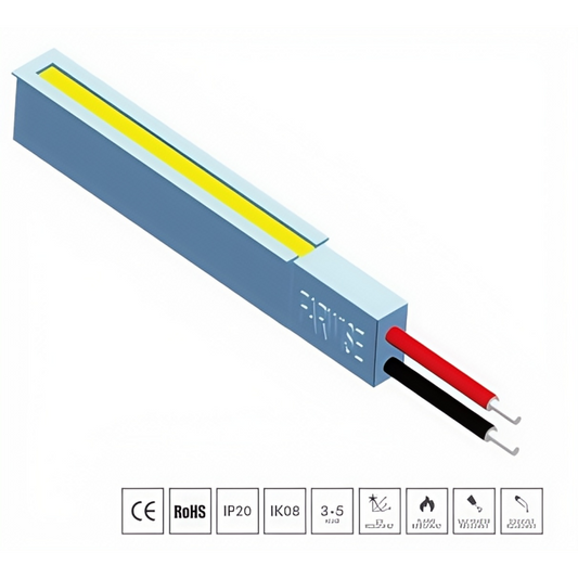 FW-S-0410A Recessed Mounted Silicone LED Neon Strip Light