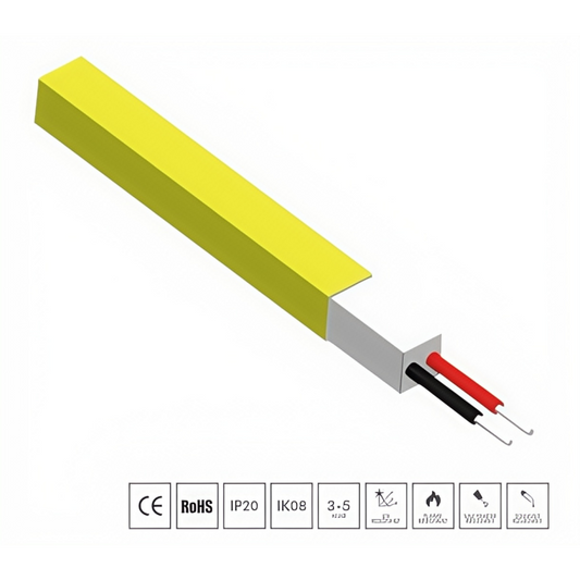 FW-S-0606B Recessed Mounted Silicone LED Neon Strip Light