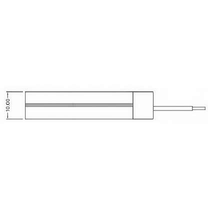 FW-S-1010B Recessed Mounted Silicone LED Neon Strip Light